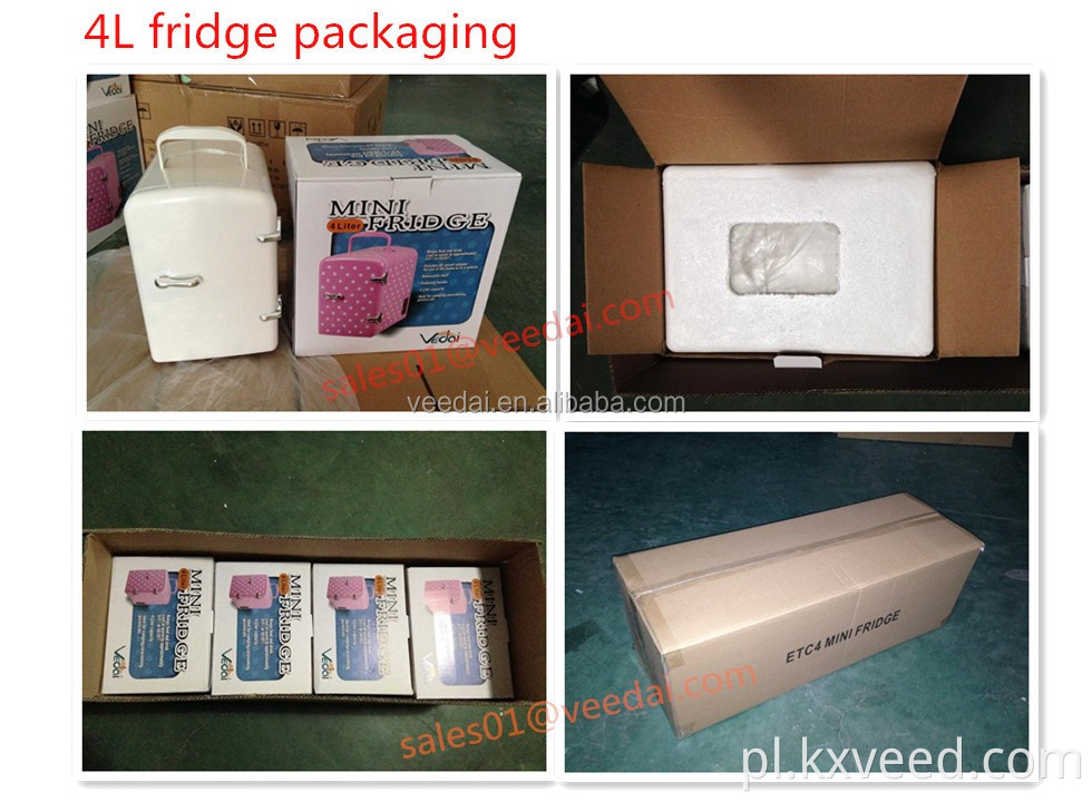 DC/AC 4L chłodnica mini lodówka mini lodówka barowa 12V